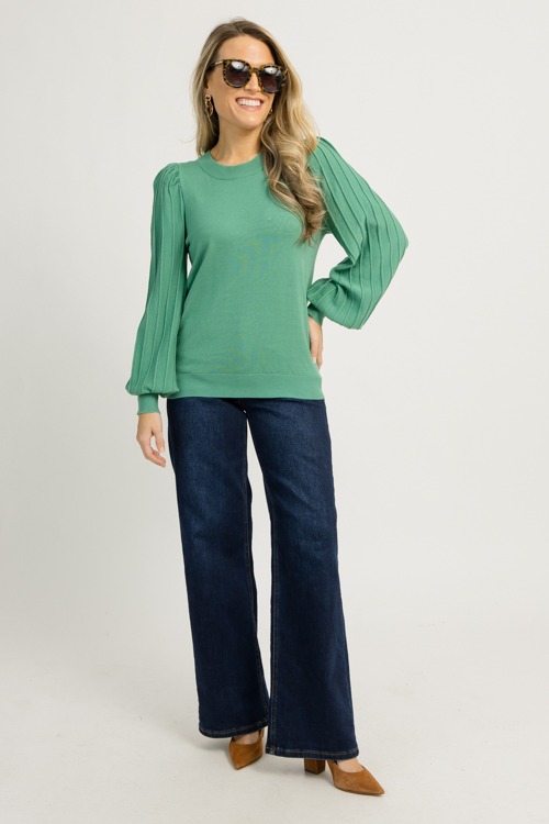 Solid Puff Sweater, Rosemary - 1204-121.jpg
