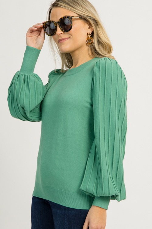 Solid Puff Sweater, Rosemary - 1204-124.jpg