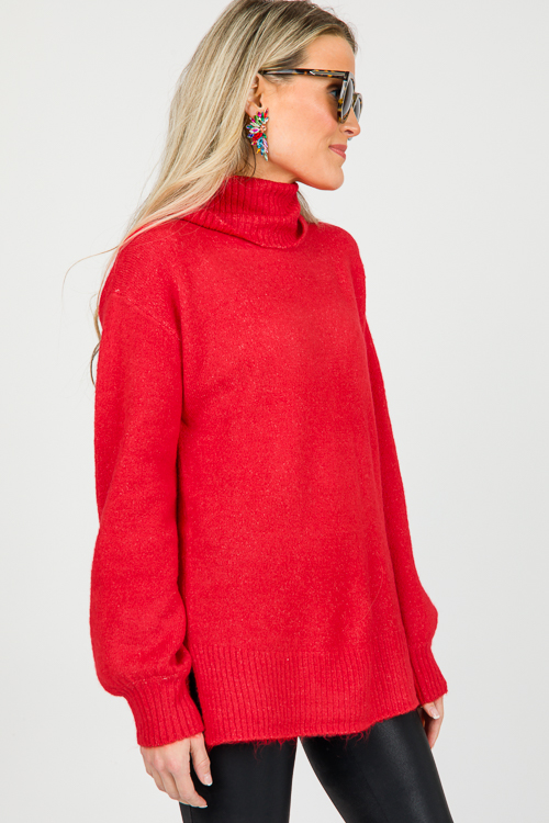 Bernadette Sweater, Red