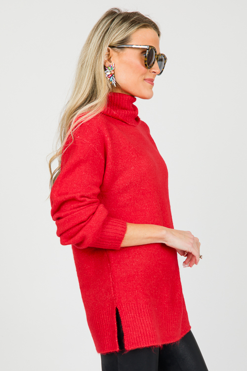 Bernadette Sweater, Red