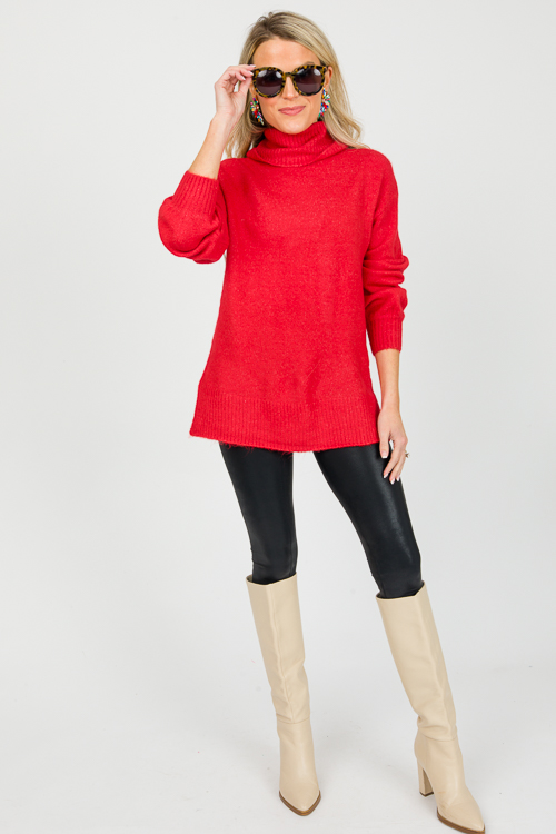 Bernadette Sweater, Red