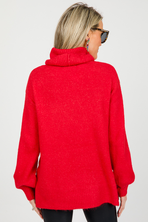 Bernadette Sweater, Red