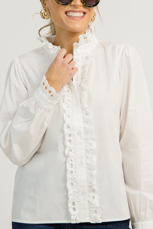 Trim Detail Button Up, Off White - 1204-141.jpg