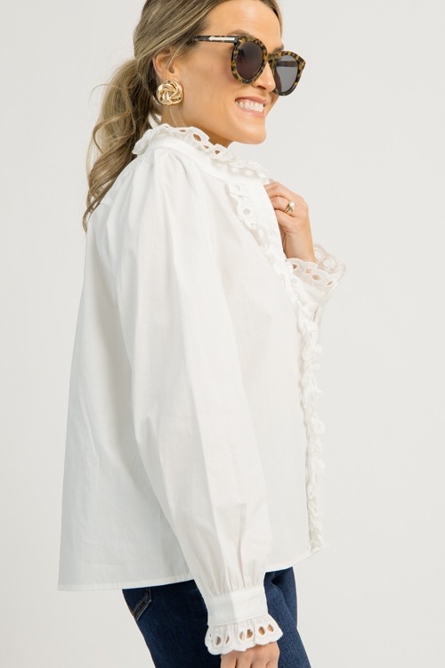 Trim Detail Button Up, Off White - 1204-144.jpg