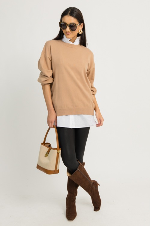 Timeless Design Sweater, Taupe - 1204-163.jpg