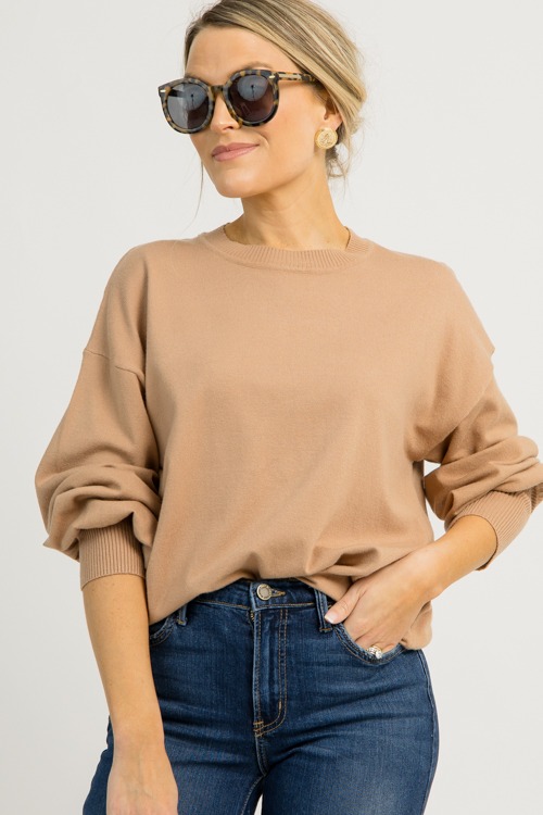 Timeless Design Sweater, Taupe - 1204-166.jpg