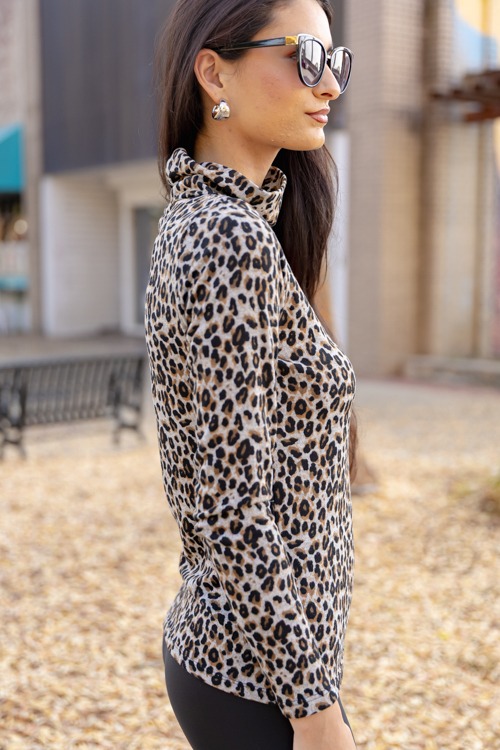 Leopard Print Turtleneck, Brown - 1205-116.jpg