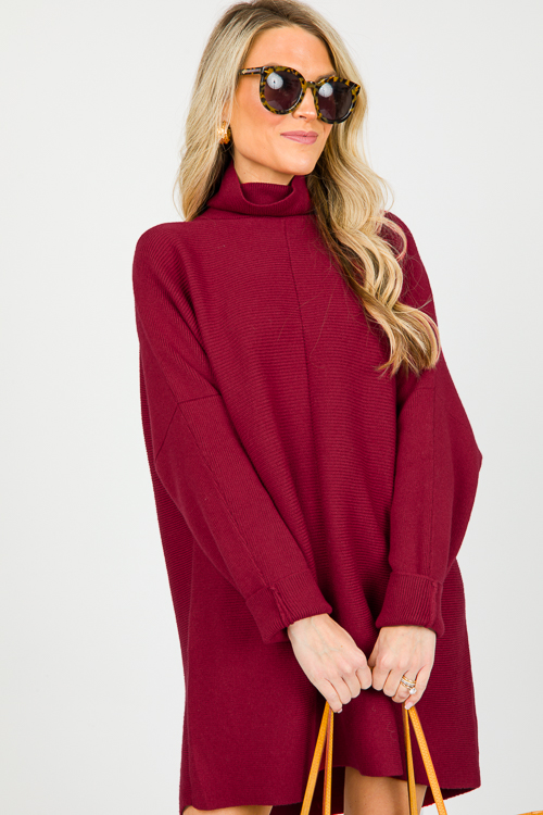 Bennett Sweater Crimson New Arrivals The Blue Door Boutique