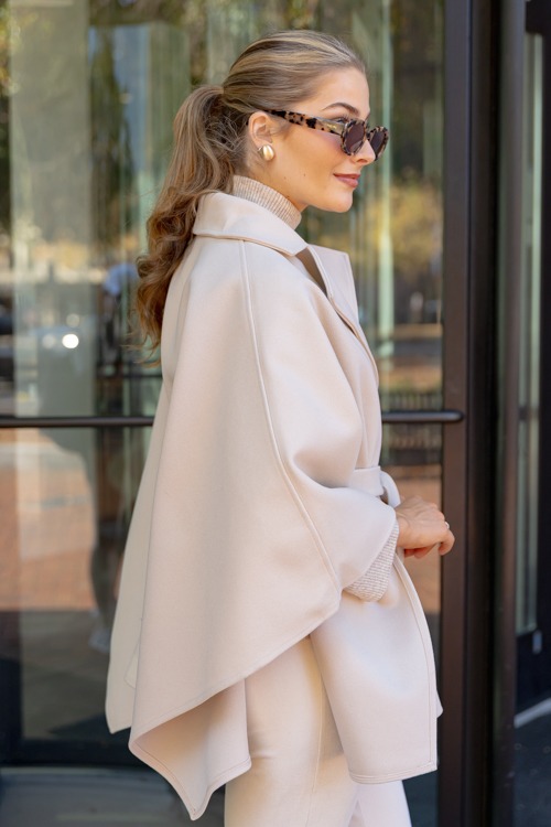 Notched Lapel Belted Cape, Beige - 1205-126.jpg