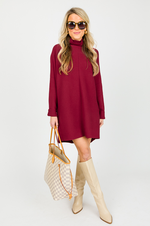 Bennett Sweater, Crimson