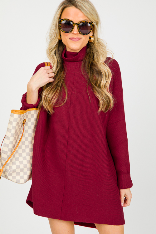Bennett Sweater, Crimson