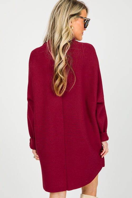 Bennett Sweater, Crimson