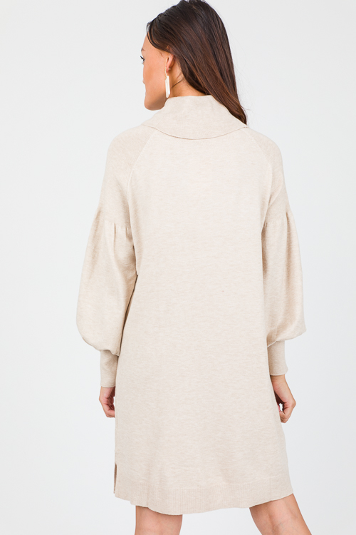 Arianne Sweater Dress, Oatmeal