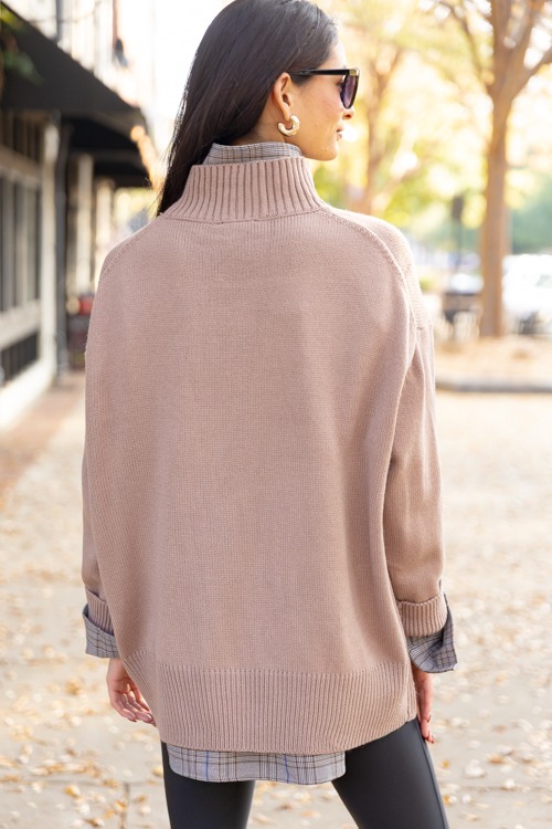 Mock Neck Tunic Sweater, Mocha - 1205-168.jpg