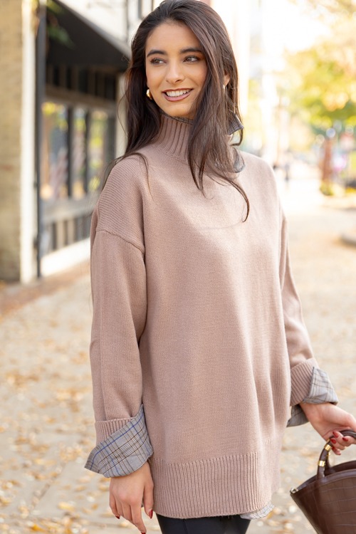 Mock Neck Tunic Sweater, Mocha - 1205-169.jpg
