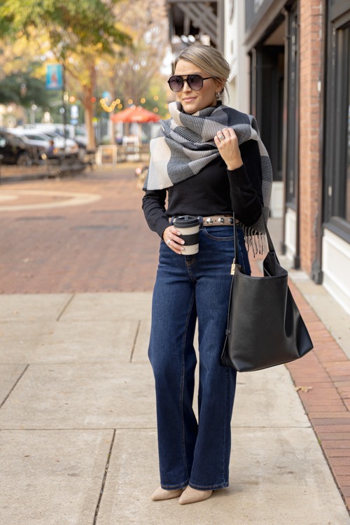 Phoebe Plaid Scarf, Black - 1205-194.jpg