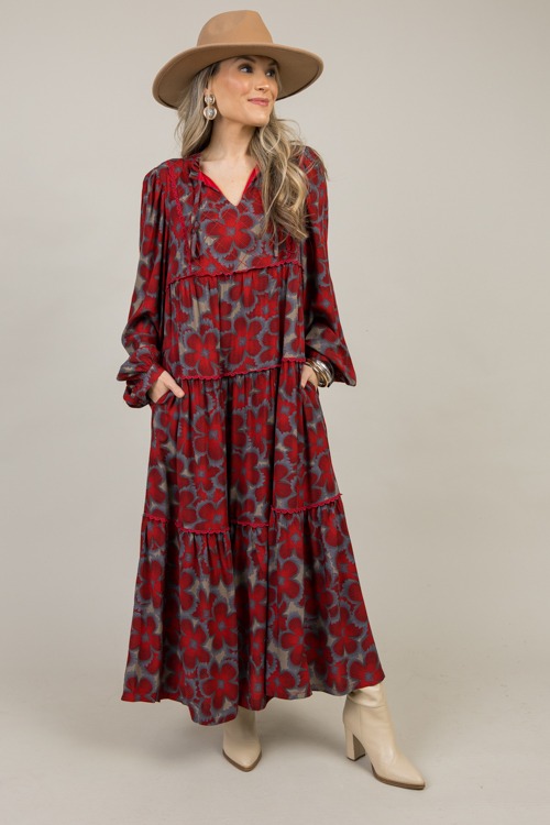 Scallop Tier Floral Maxi, Scarlet - 1205-50h.jpg