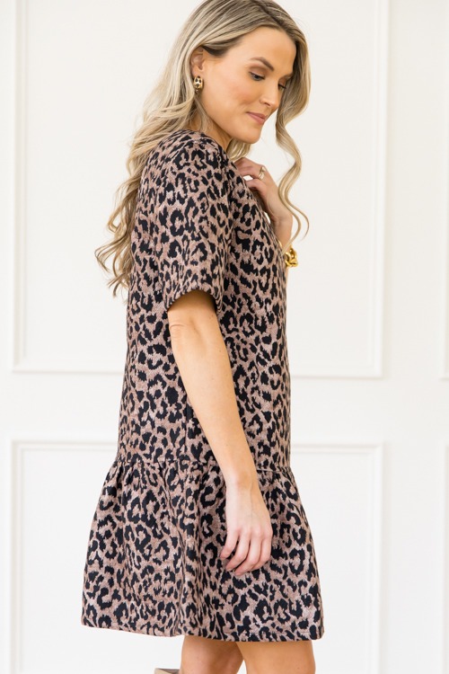 Scoop Back Leopard Dress, Brown - 1206-113.jpg