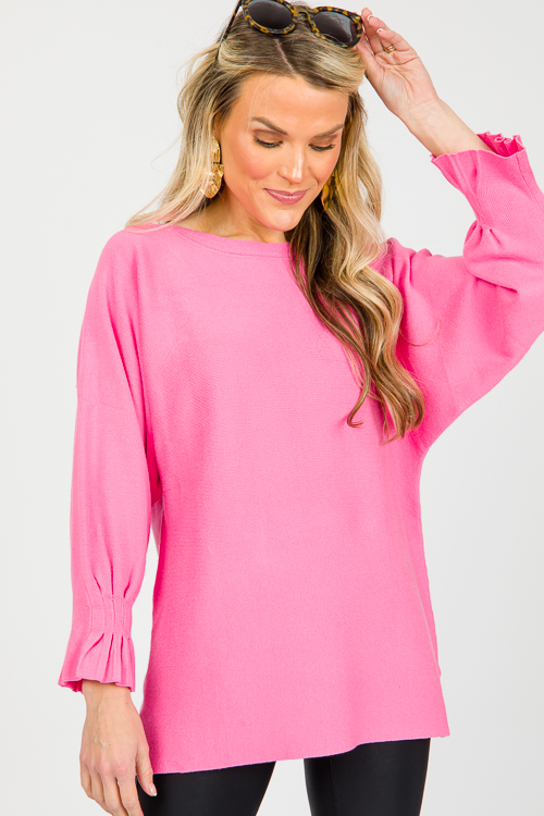 Alondra Sweater, Candy Pink