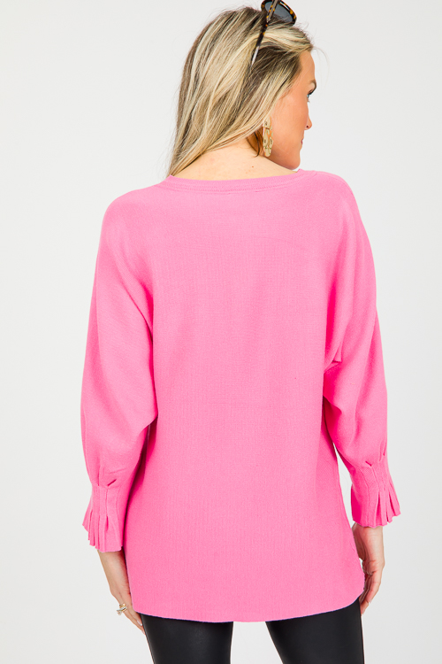 Alondra Sweater, Candy Pink