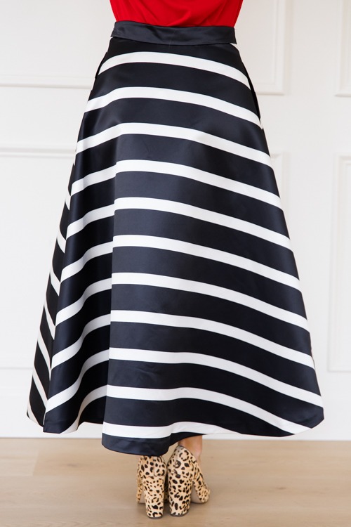 Sleek Stripe Full Midi Skirt - 1206-80.jpg