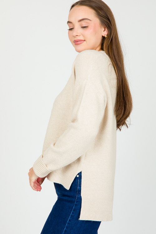 Gwyneth Sweater, Oatmeal