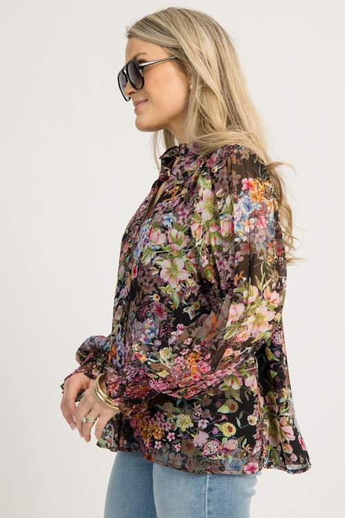 Florence Floral Blouse, Black - 1208-115.jpg