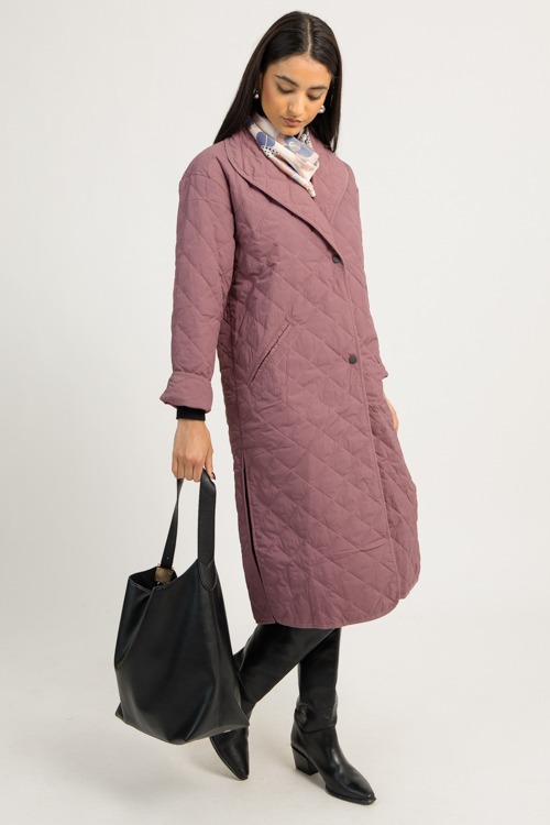 Long Quilted Jacket, Faded Purple - 1208-36.jpg
