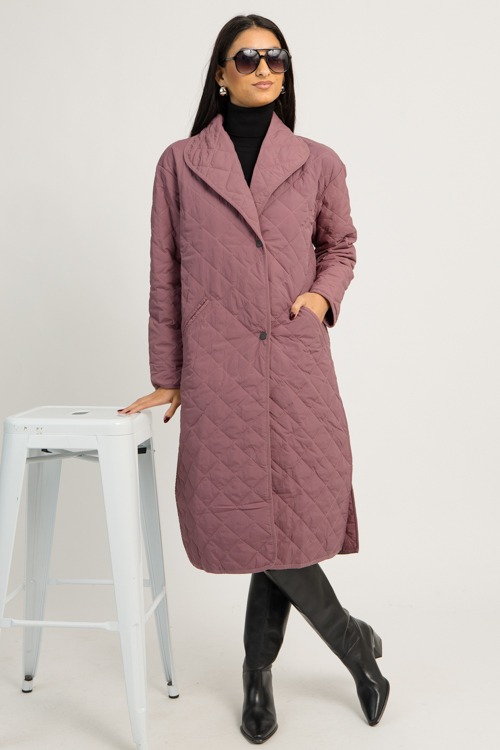 Long Quilted Jacket, Faded Purple - 1208-46.jpg