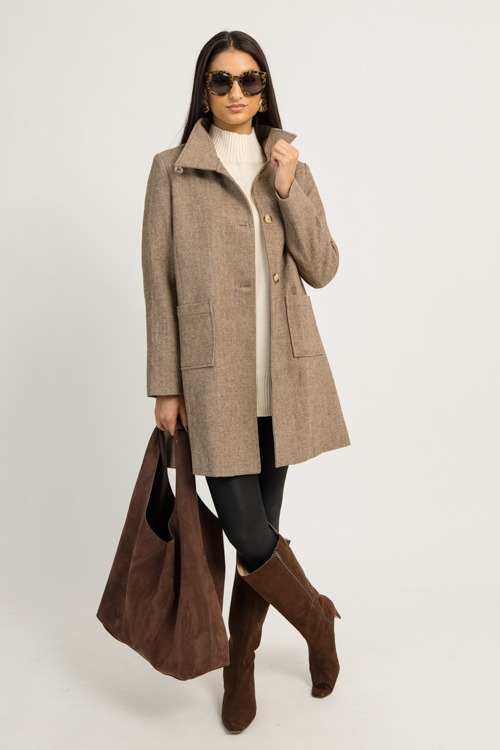 Chic Button Coat, Brown - 1208-48.jpg