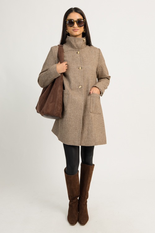 Chic Button Coat, Brown - 1208-55.jpg