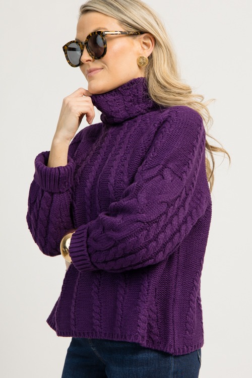 Carmen Cable Sweater, Purple - 1208-87.jpg