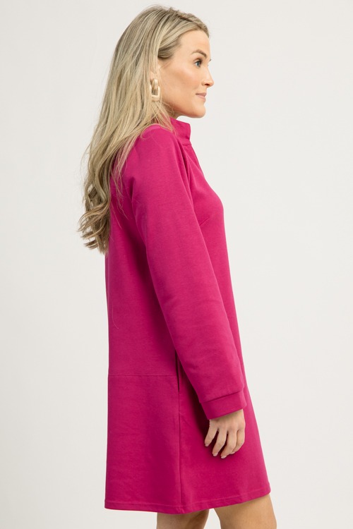 Sayla Knit Dress, Magenta - 1209-107.jpg