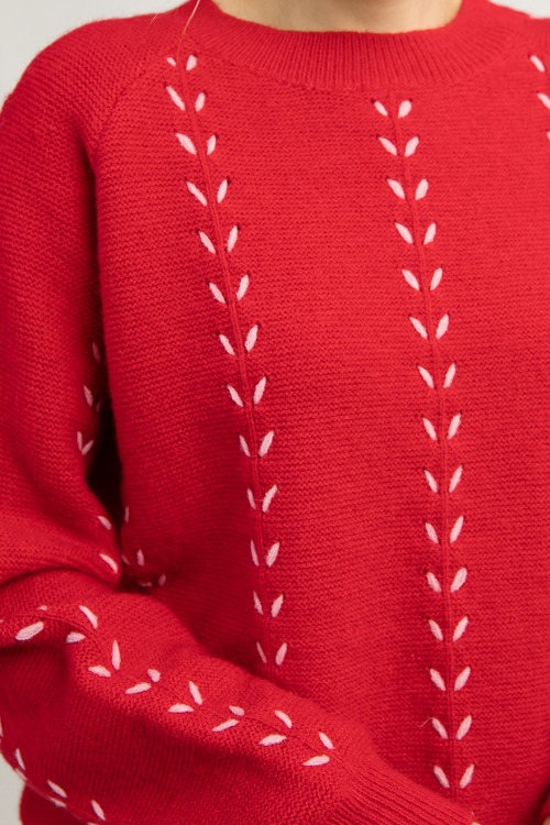In Stitches Sweater, Red Pink - 1209-125.jpg