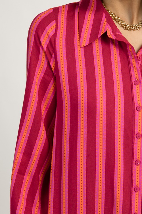 Daphne Stripe Maxi, Fuchsia Orange - 1209-133.jpg