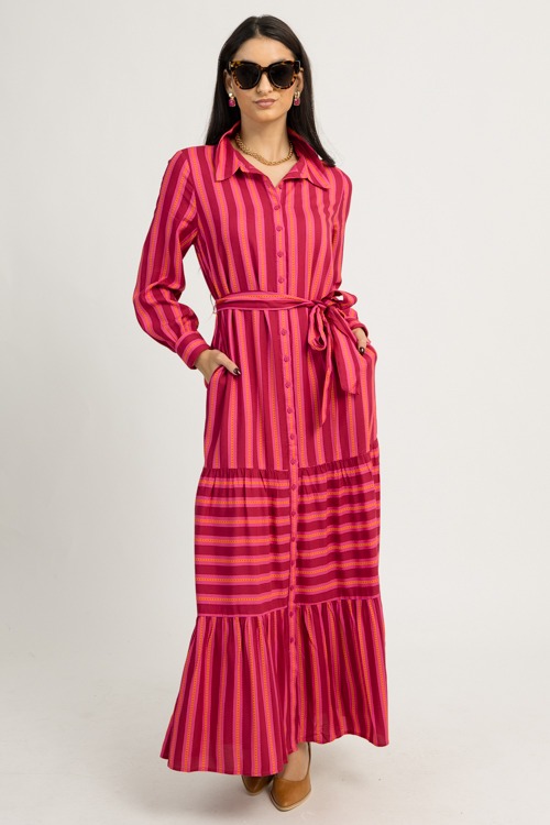 Gemma Stone Earring, Fuchsia - 1209-135.jpg