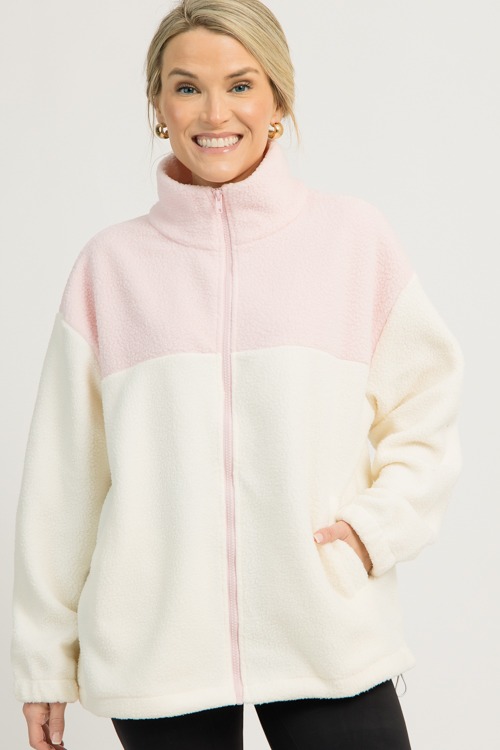 Colorblock Sherpa Jacket, Light Pink - 1209-85.jpg