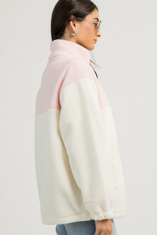Colorblock Sherpa Jacket, Light Pink - 1209-91.jpg