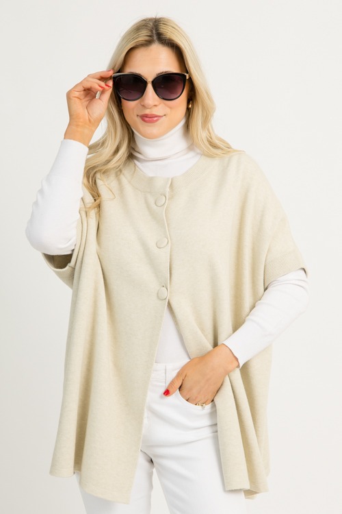 Open Front Button Sweater, Oatmeal - 1210-102.jpg
