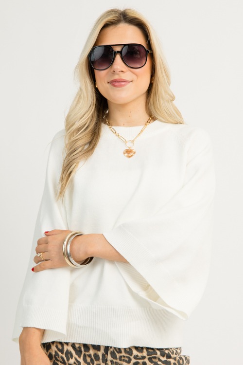 Raglan Sleeve Sweater, Cream - 1210-108p.jpg