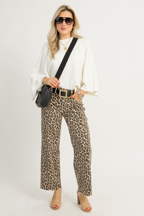 Crop Wide Leg Jean, Animal - 1210-110.jpg