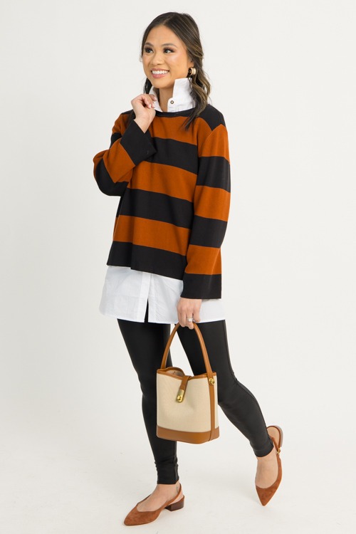Blake Stripe Sweater, Black/Brown - 1210-120.jpg