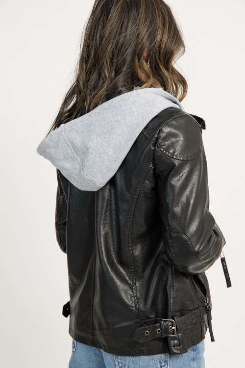 Hooded Leather Jacket, Black - 1210-13.jpg