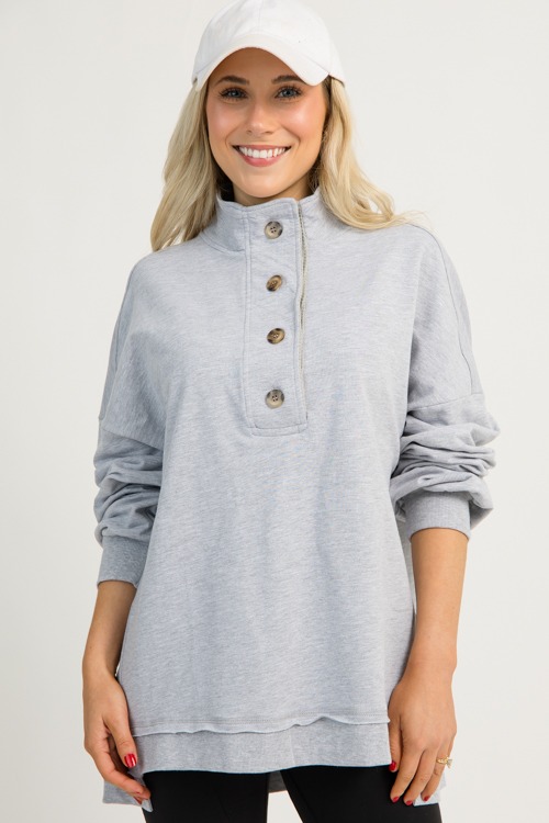 Casual Button Pullover, H Gray - 1210-16p.jpg