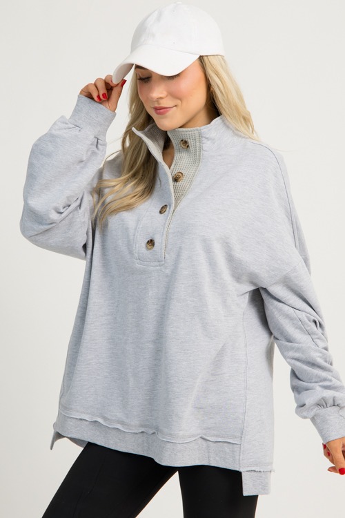 Casual Button Pullover, H Gray - 1210-19.jpg
