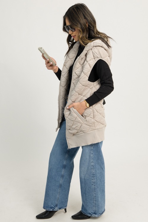 Quilted Hooded Vest, Taupe - 1210-26.jpg