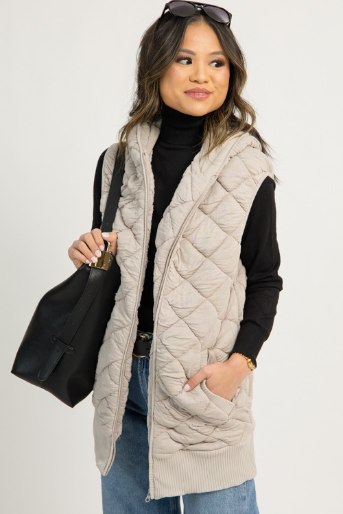 Quilted Hooded Vest, Taupe - 1210-27.jpg