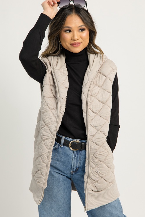 Quilted Hooded Vest, Taupe - 1210-29.jpg