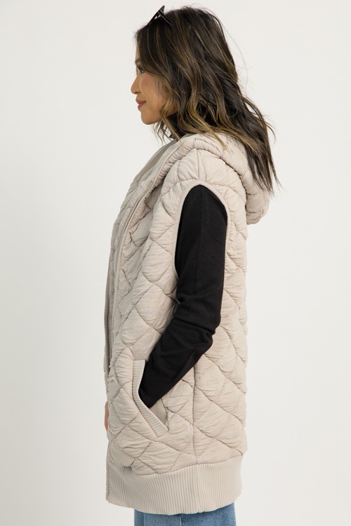 Quilted Hooded Vest, Taupe - 1210-30.jpg