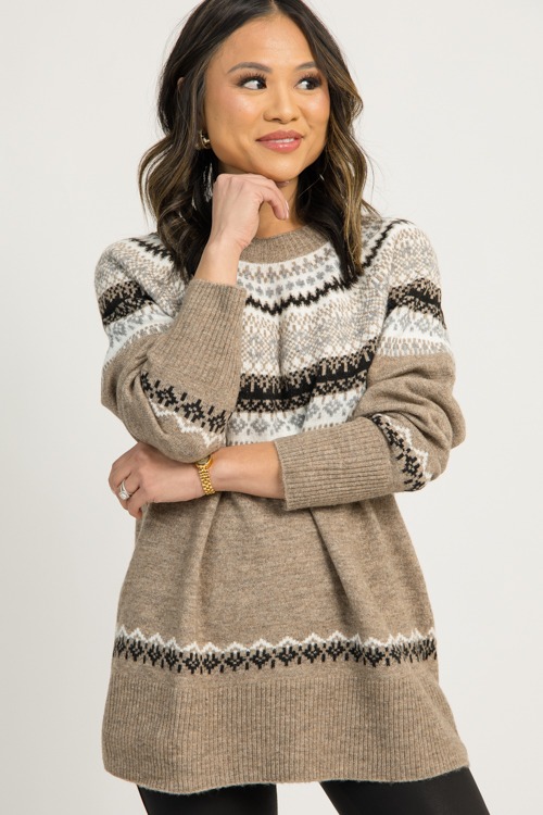McGreggor Fair Isle Sweater, Taupe - 1210-42.jpg